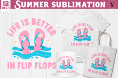 Summer Sublimation Clipart | Retro Beach PNG Product Image 1