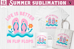 Summer Sublimation Clipart | Retro Beach PNG Product Image 1