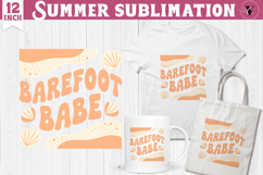 Summer Sublimation Clipart | Retro Beach PNG Product Image 1
