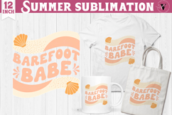 Summer Sublimation Clipart | Retro Beach PNG Product Image 1