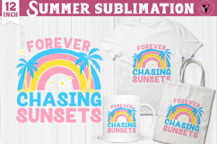 Summer Sublimation Clipart | Retro Beach PNG Product Image 1