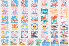 Summer Sublimation Bundle | Retro Beach PNG Bundle Product Image 2