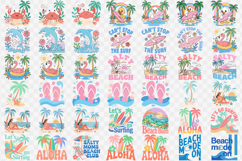 Summer Sublimation Bundle | Retro Beach PNG Bundle Product Image 4