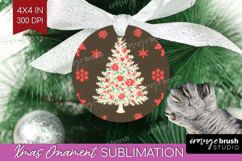 Retro Christmas Ornament PNG - Vintage Aesthetic PNG Product Image 1
