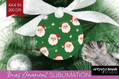 Retro Christmas Ornament PNG - Vintage Aesthetic PNG Product Image 1