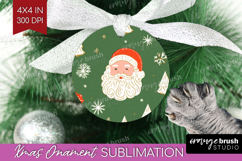 Retro Christmas Ornament PNG - Vintage Aesthetic PNG Product Image 1