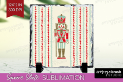 Retro Christmas Slate PNG - Vintage Aesthetic Square Slate Product Image 1
