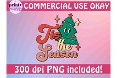 Christmas Sublimation PNG - Retro Holiday png Product Image 6