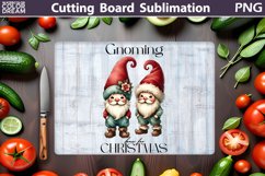 Christmas Gnomes Cutting Board |Merry Christmas Cutting Boar Product Image 1