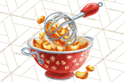 Retro Christmas Appliances Clipart PNG Product Image 3