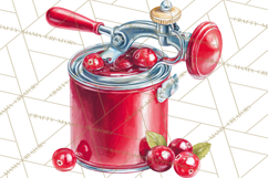 Retro Christmas Appliances Clipart PNG Product Image 5