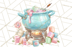 Retro Christmas Appliances Clipart PNG Product Image 3
