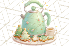 Retro Christmas Appliances Clipart PNG Product Image 5