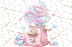 Retro Christmas Appliances Clipart PNG Product Image 3