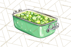 Retro Christmas Appliances Clipart PNG Product Image 5