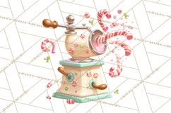 Retro Christmas Appliances Clipart PNG Product Image 2