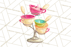 Retro Christmas Appliances Clipart PNG Product Image 3