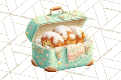 Retro Christmas Appliances Clipart PNG Product Image 5