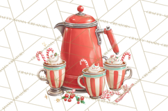 Retro Christmas Appliances Clipart PNG Product Image 3