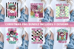 Retro Christmas PNG Bundle Product Image 1