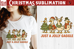 Retro Christmas sublimation | Funny Christmas clipart Product Image 1