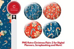 Retro Christmas Digital Bundle Product Image 16