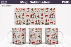 Christmas Gnomes Wrap | Christmas Mug Sublimation Product Image 1