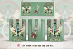 Christmas Mug Wrap Sublimation Designs, Christmas Penguin Mug, Christmas Png