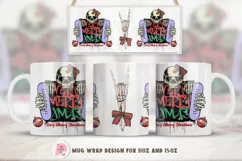 Christmas Mug Wrap Sublimation Designs, Christmas Penguin Mug, Christmas Png