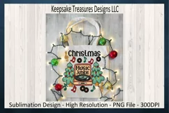Christmas Music Junkie, Retro Sublimation PNG Printable Product Image 4