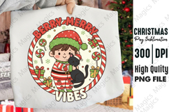 Retro Christmas PNG Product Image 1