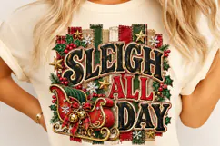 Retro Christmas PNG Christmas Saying PNG Product Image 4