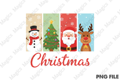 Retro Christmas PNG,Vintage Christmas Product Image 1