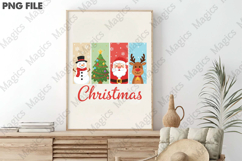 Retro Christmas PNG,Vintage Christmas Product Image 3