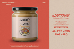 Retro Christmas T-shirt Design Bundle Product Image 7