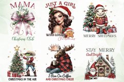 Retro Christmas Quotes Sublimation Product Image 4