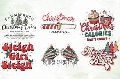 Retro Christmas Quotes Sublimation Product Image 5