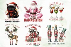 Retro Christmas Quotes Sublimation Product Image 3