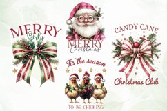 Retro Christmas Quotes Sublimation Product Image 2