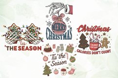 Retro Christmas Quotes Sublimation Product Image 2