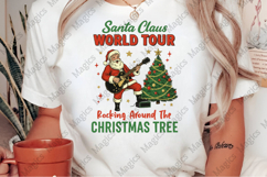 Retro Christmas Santa Png, Christmas Png Product Image 2