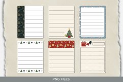 Retro Christmas Seamless Pattern Shaped Journaling Area Product Image 1