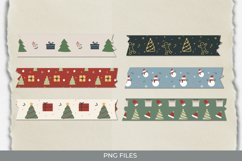 Retro Christmas Seamless Pattern Tape Product Image 1