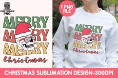 Retro Christmas skeleton sublimation Product Image 1