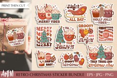 Groovy Christmas Stickers