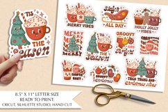Groovy Christmas Stickers
