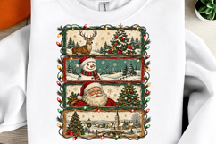 Retro Christmas Sublimation Png Product Image 1