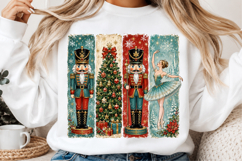 Retro Christmas Sublimation Png Product Image 2