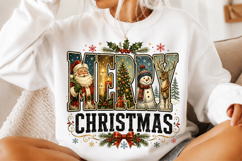 Retro Christmas Sublimation Png Product Image 2