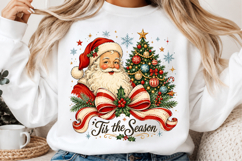 Retro Christmas Sublimation Png Product Image 2